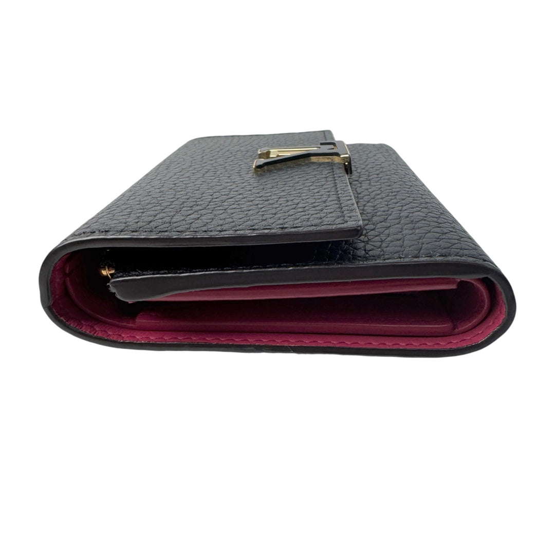 ルイヴィトン LOUIS VUITTON ポルトフォイユ カプシーヌ コンパクト M62157 IC レディース
