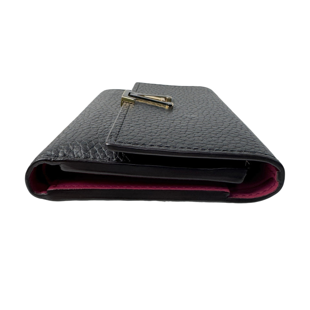 ルイヴィトン LOUIS VUITTON ポルトフォイユ カプシーヌ コンパクト M62157 IC レディース