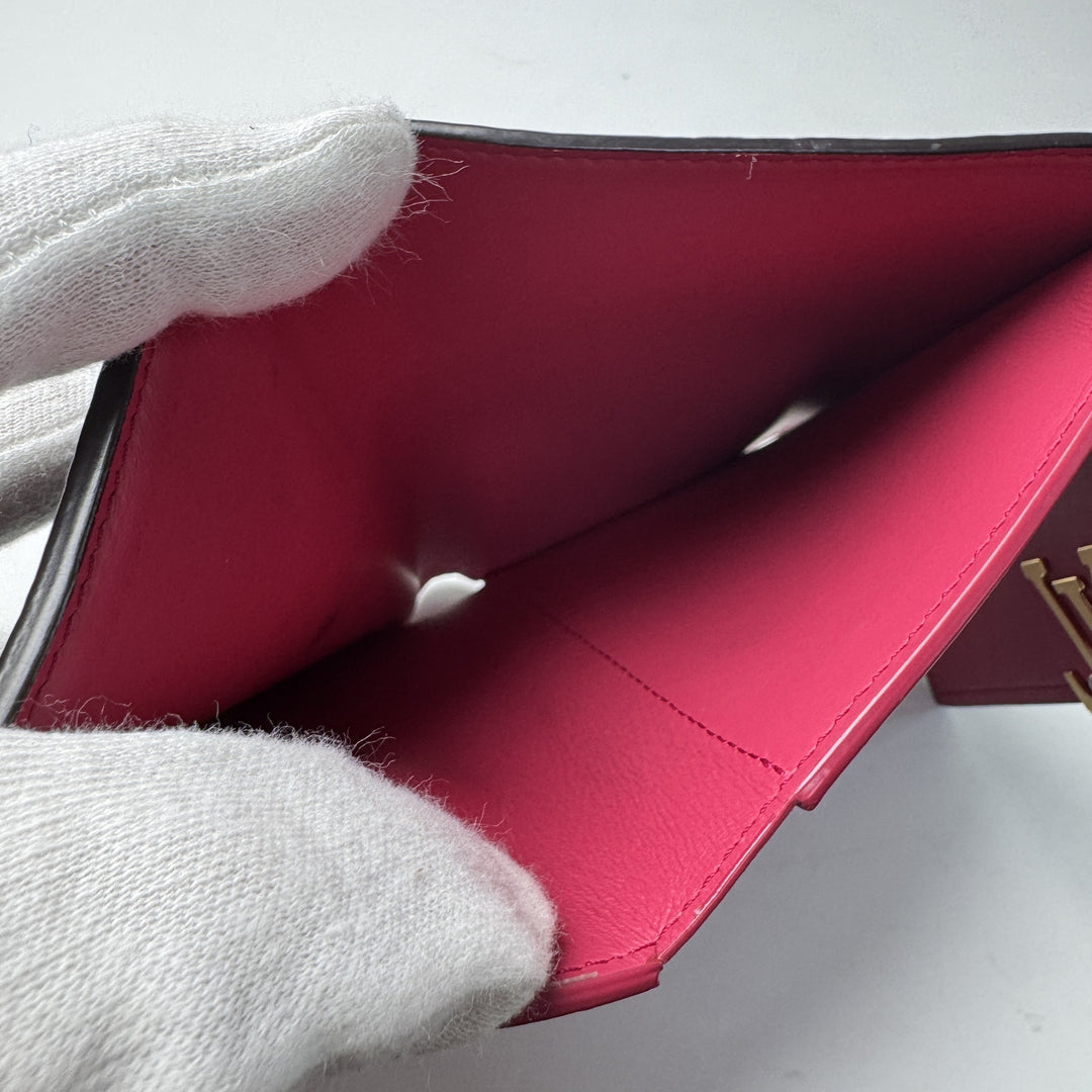 ルイヴィトン LOUIS VUITTON ポルトフォイユ カプシーヌ コンパクト M62157 IC レディース