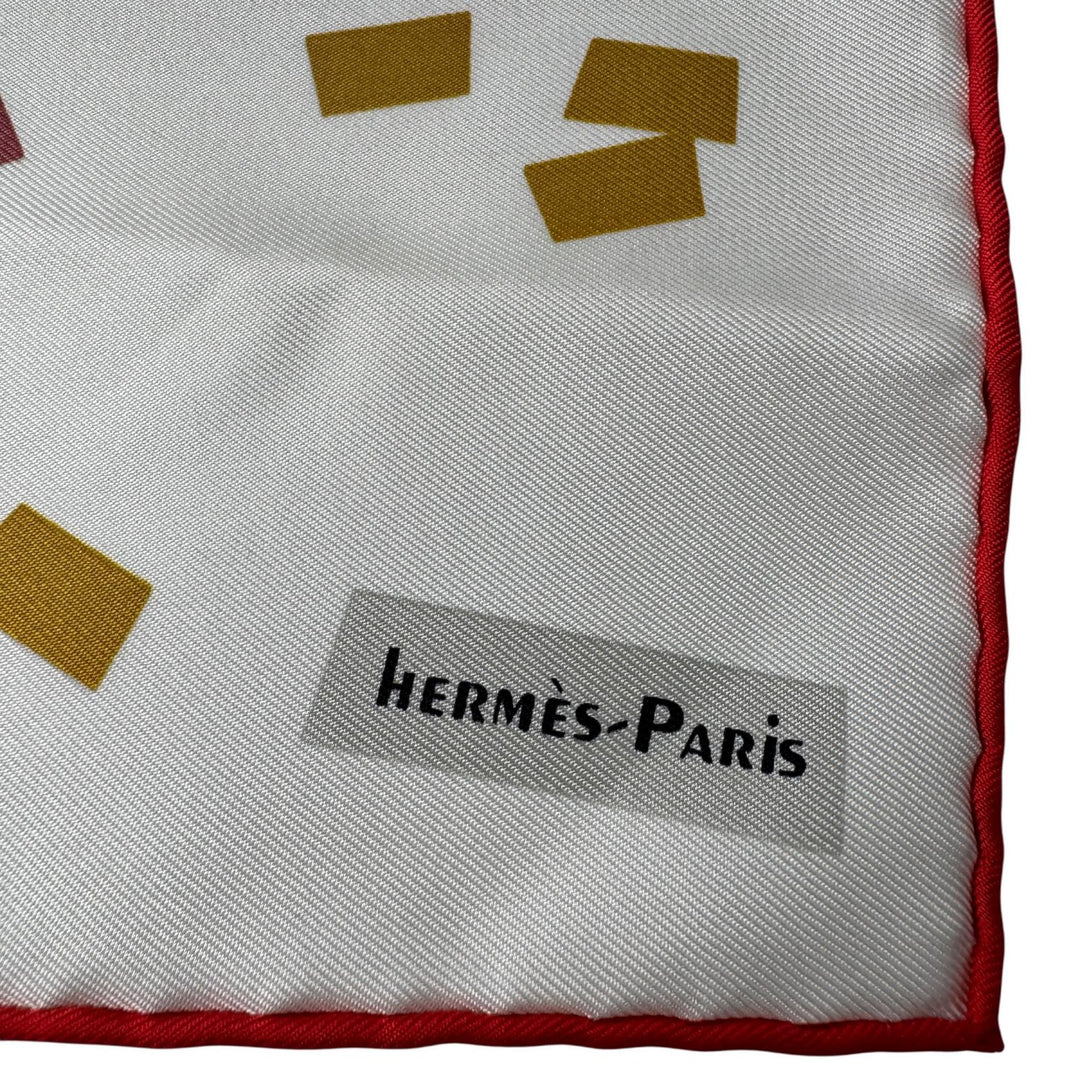 エルメス HERMES カレ45 ガヴロッシュ Just Married ジャスト・マリッド 馬 シルク スカーフ レディース
