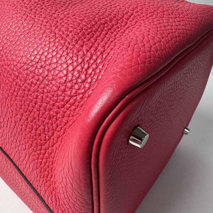 エルメス HERMES ピコタンロック MM シルバー金具 D刻印 #161 レディース