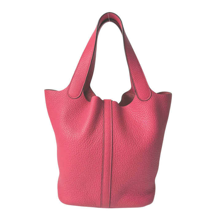 エルメス HERMES ピコタンロック MM シルバー金具 D刻印 #161 レディース