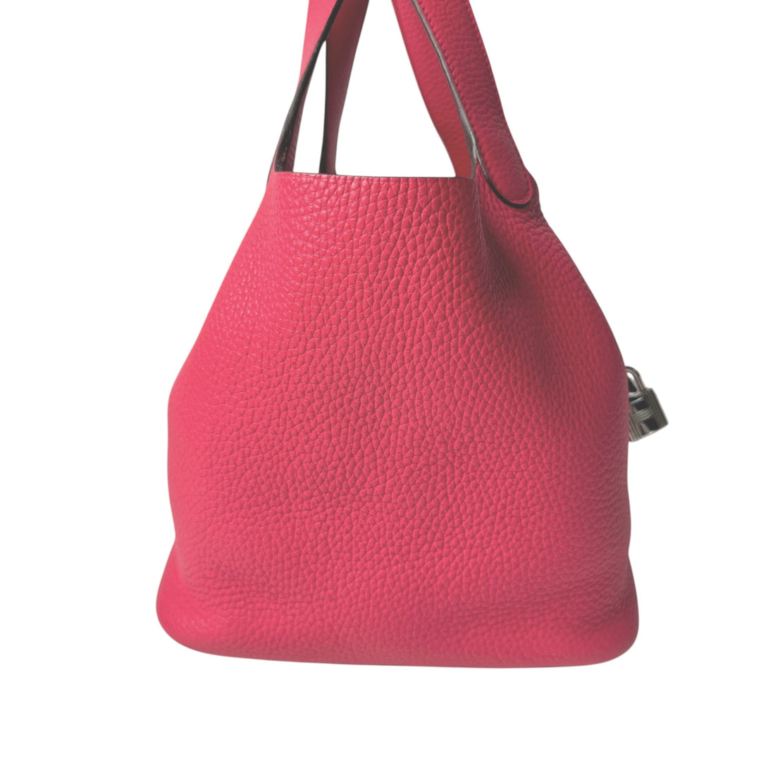 エルメス HERMES ピコタンロック MM シルバー金具 D刻印 #161 レディース