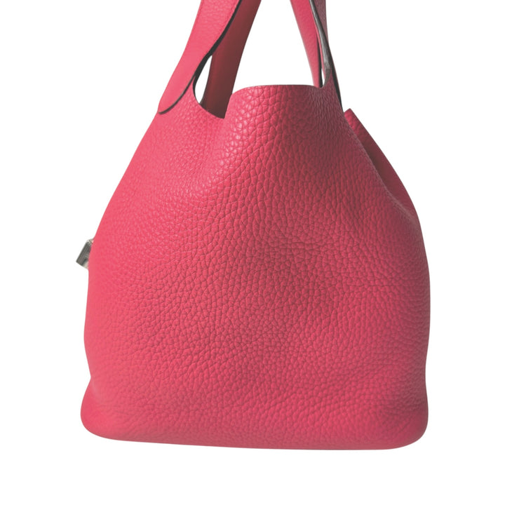 エルメス HERMES ピコタンロック MM シルバー金具 D刻印 #161 レディース