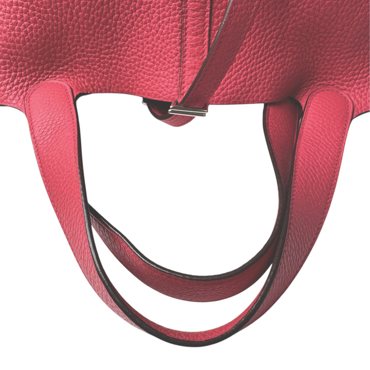 エルメス HERMES ピコタンロック MM シルバー金具 D刻印 #161 レディース