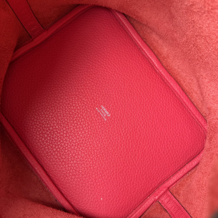 エルメス HERMES ピコタンロック MM シルバー金具 D刻印 #161 レディース