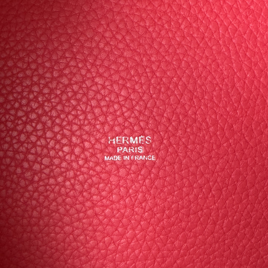 エルメス HERMES ピコタンロック MM シルバー金具 D刻印 #161 レディース