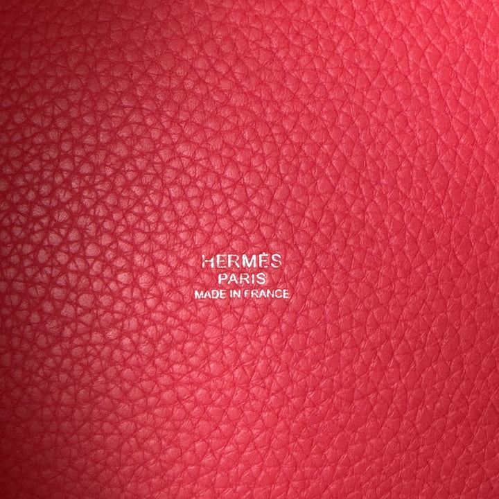 エルメス HERMES ピコタンロック MM シルバー金具 D刻印 #161 レディース