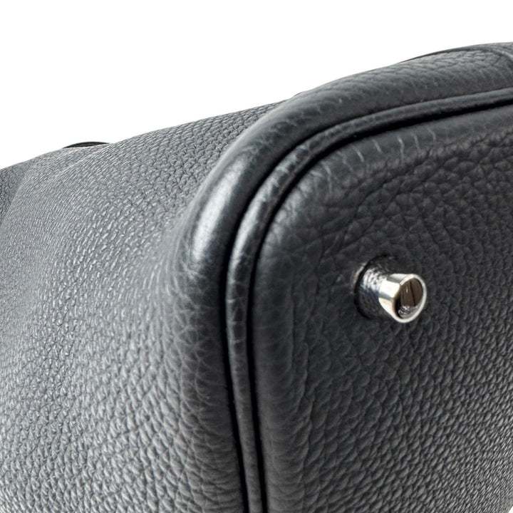美品 エルメス HERMES ピコタンロック MM ノワール 黒 トリヨンクレマンス ハンドバッグ A刻印 レディース
