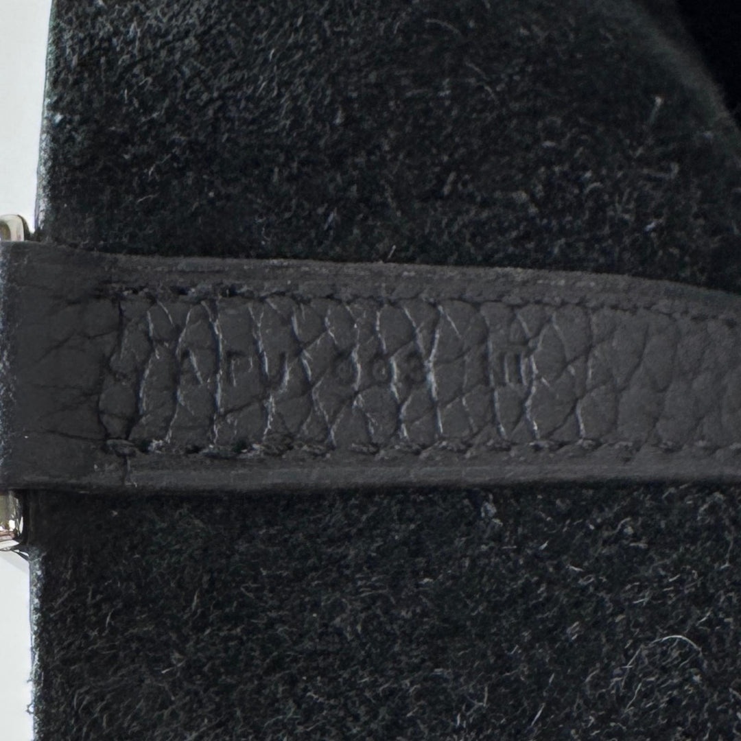 美品 エルメス HERMES ピコタンロック MM ノワール 黒 トリヨンクレマンス ハンドバッグ A刻印 レディース