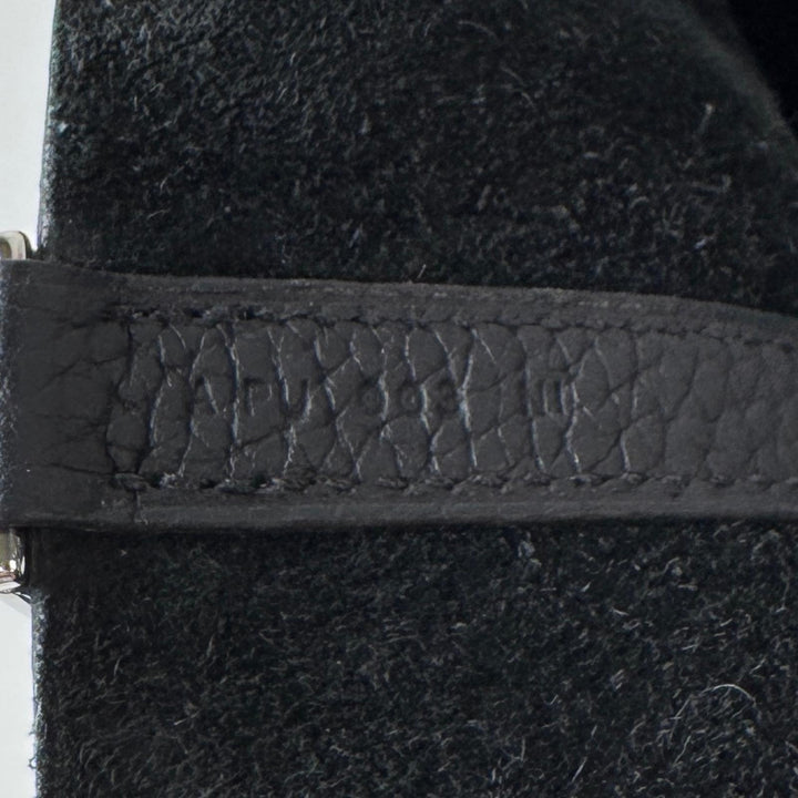 美品 エルメス HERMES ピコタンロック MM ノワール 黒 トリヨンクレマンス ハンドバッグ A刻印 レディース