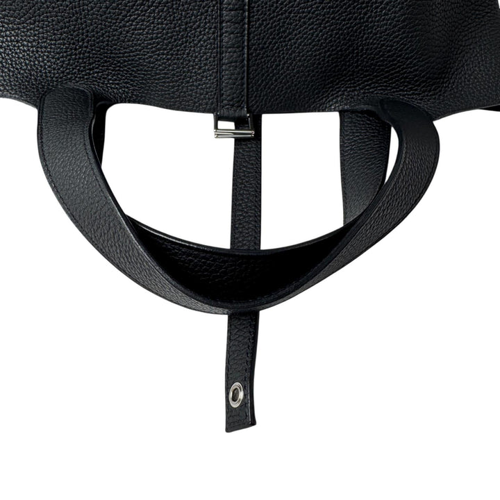美品 エルメス HERMES ピコタンロック MM ノワール 黒 トリヨンクレマンス ハンドバッグ A刻印 レディース