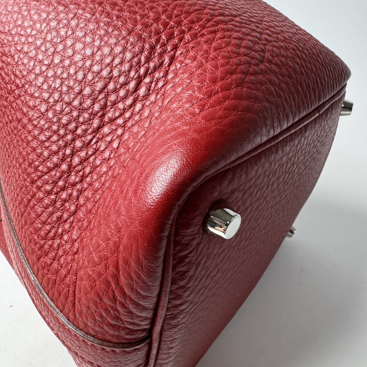 エルメス HERMES ピコタンロック PM シルバー金具 □N刻印 #163 ハンドバッグ レディース