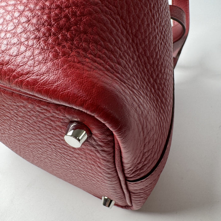 エルメス HERMES ピコタンロック PM シルバー金具 □N刻印 #163 ハンドバッグ レディース