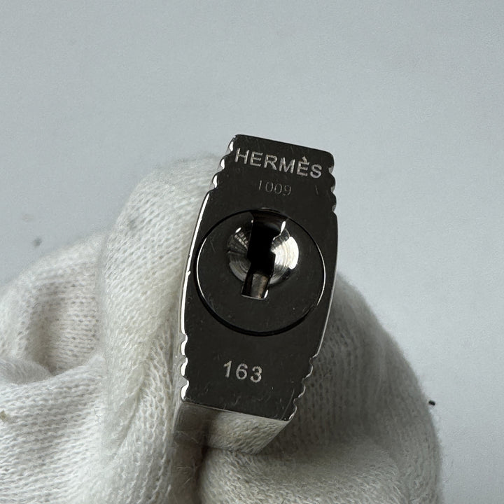 エルメス HERMES ピコタンロック PM シルバー金具 □N刻印 #163 ハンドバッグ レディース
