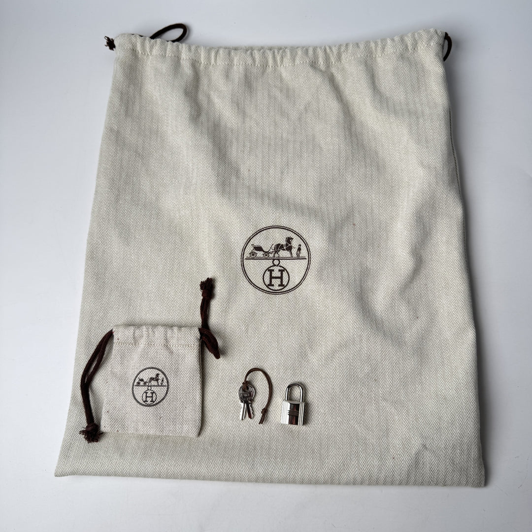 エルメス HERMES ピコタンロック PM シルバー金具 □N刻印 #163 ハンドバッグ レディース