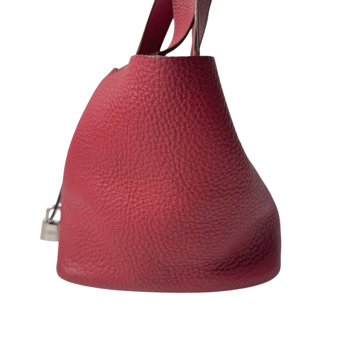 エルメス HERMES ピコタンロック PM シルバー金具 □N刻印 #163 ハンドバッグ レディース