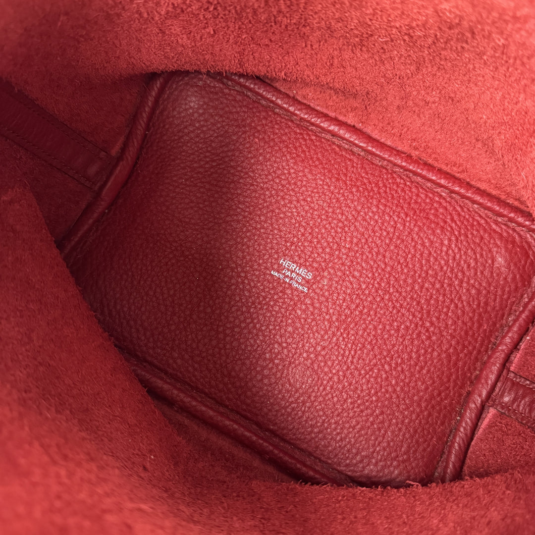 エルメス HERMES ピコタンロック PM シルバー金具 □N刻印 #163 ハンドバッグ レディース