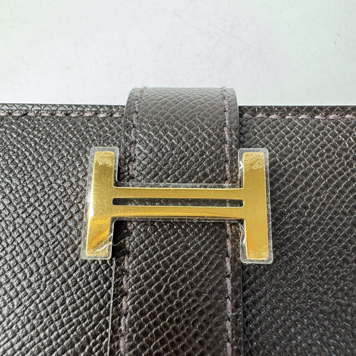 新品 エルメス HERMES べアンミニ コンパクトウォレット ベブラン GD金具 G刻印 レディース
