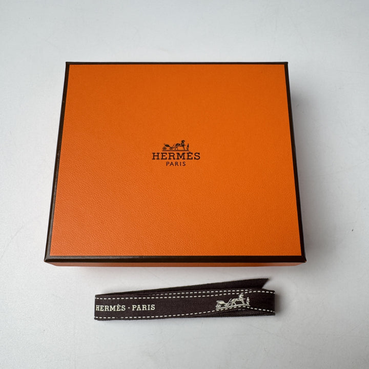 新品 エルメス HERMES べアンミニ コンパクトウォレット ベブラン GD金具 G刻印 レディース
