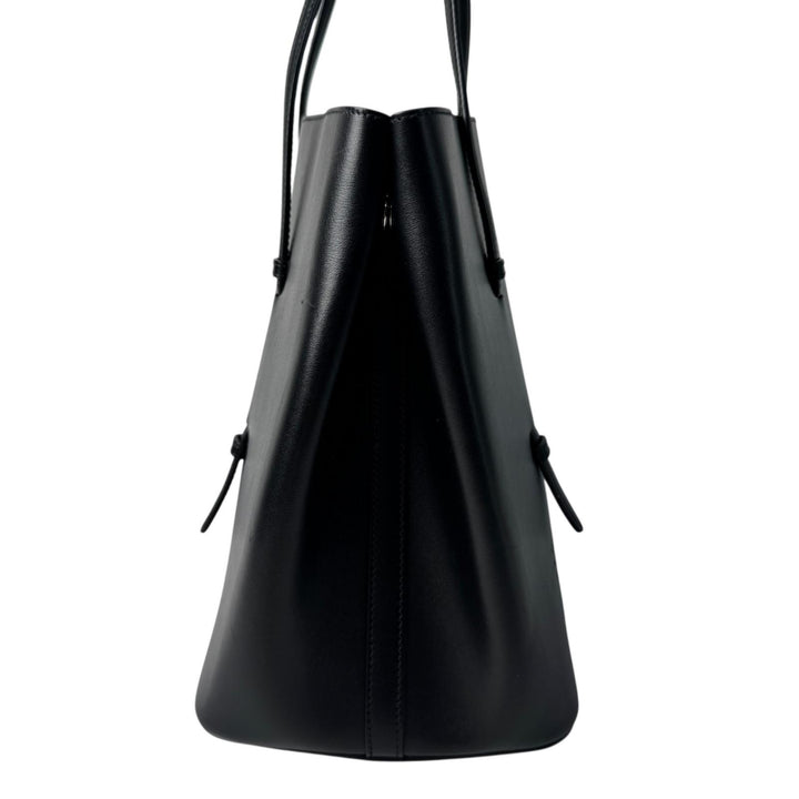 アライア ALAIA MINA 32 ミナ レザー トートバッグ パンチングロゴ 肩がけ レディース