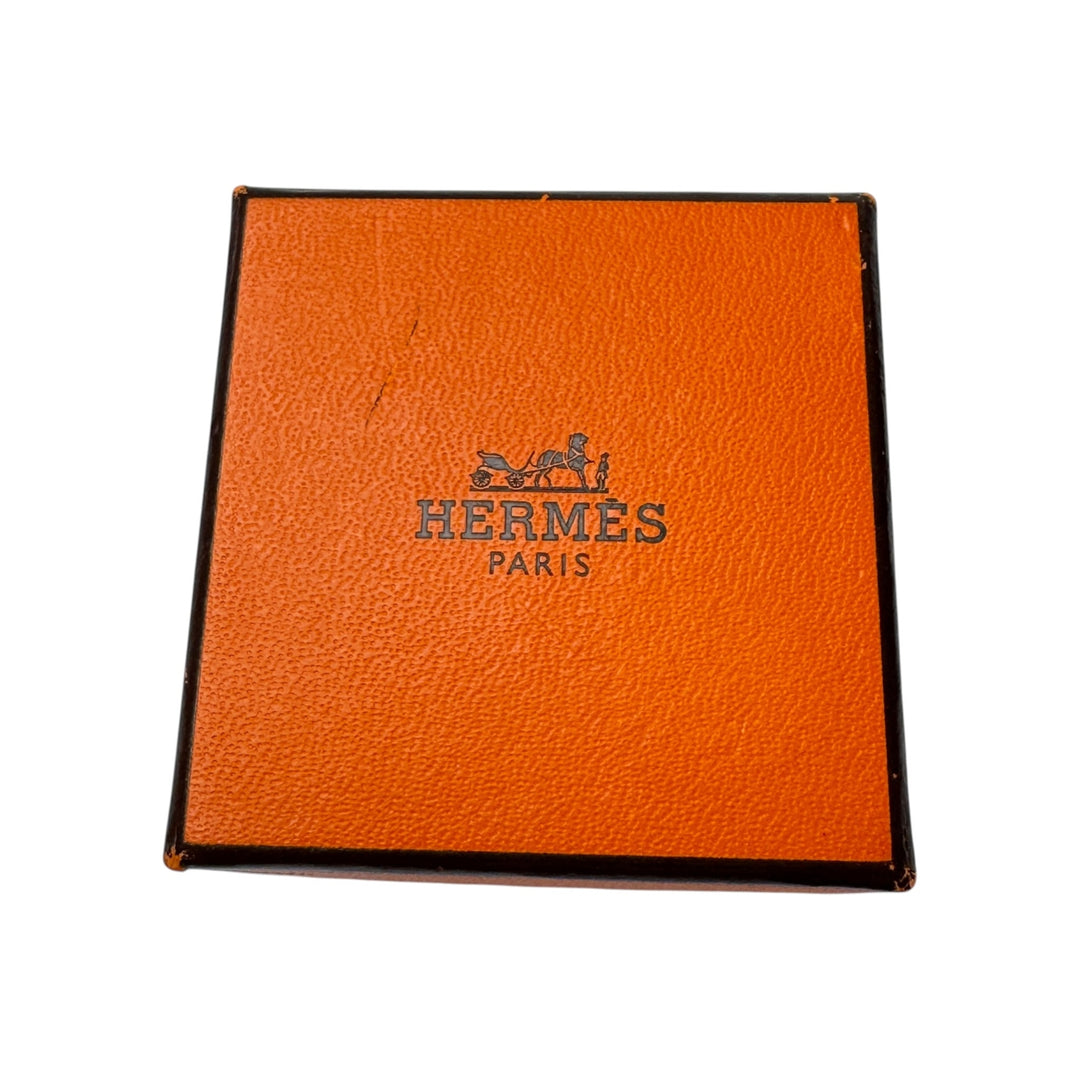 エルメス HERMES カージュ ド アッシュ Hキューブ ピアス レディース