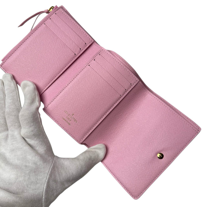 美品 ルイヴィトン LOUIS VUITTON ポルトフォイユ ヴィクトリーヌ ヴィヴィエンヌ M80873 IC 財布 限定品