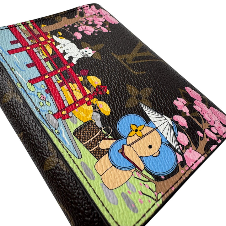 美品 ルイヴィトン LOUIS VUITTON ポルトフォイユ ヴィクトリーヌ ヴィヴィエンヌ M80873 IC 財布 限定品