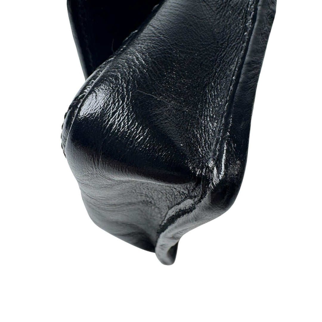 新品同様 サンローラン SAINT LAURENT PARIS ニキ AirPods イヤホンケース チェーンショルダー レディース