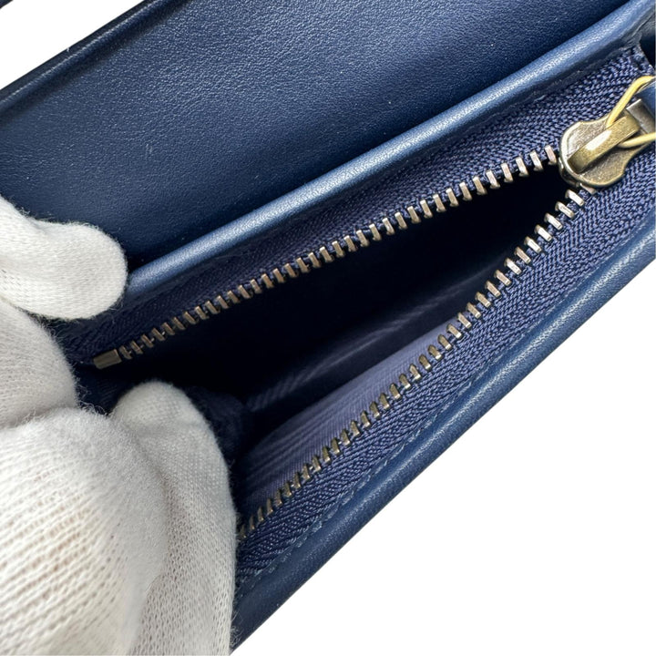 美品 グッチ GUCCI ズゥミ フローラ 二つ折り財布 コンパクトウォレット 536353 レディース