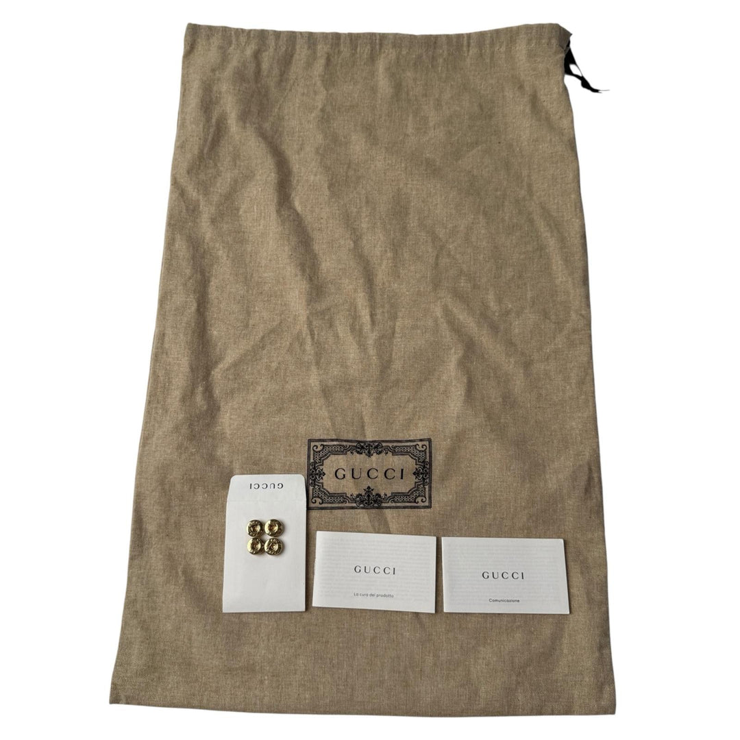 新品同様 グッチ GUCCI ホースビット 1955 ショルダーバッグ ブラック 602204 レディース