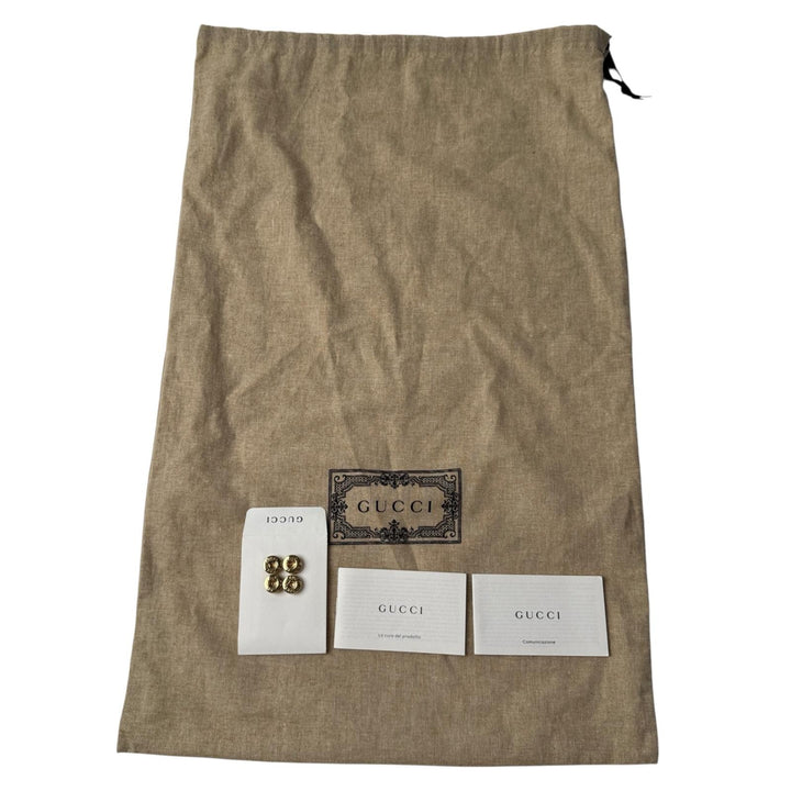 新品同様 グッチ GUCCI ホースビット 1955 ショルダーバッグ ブラック 602204 レディース