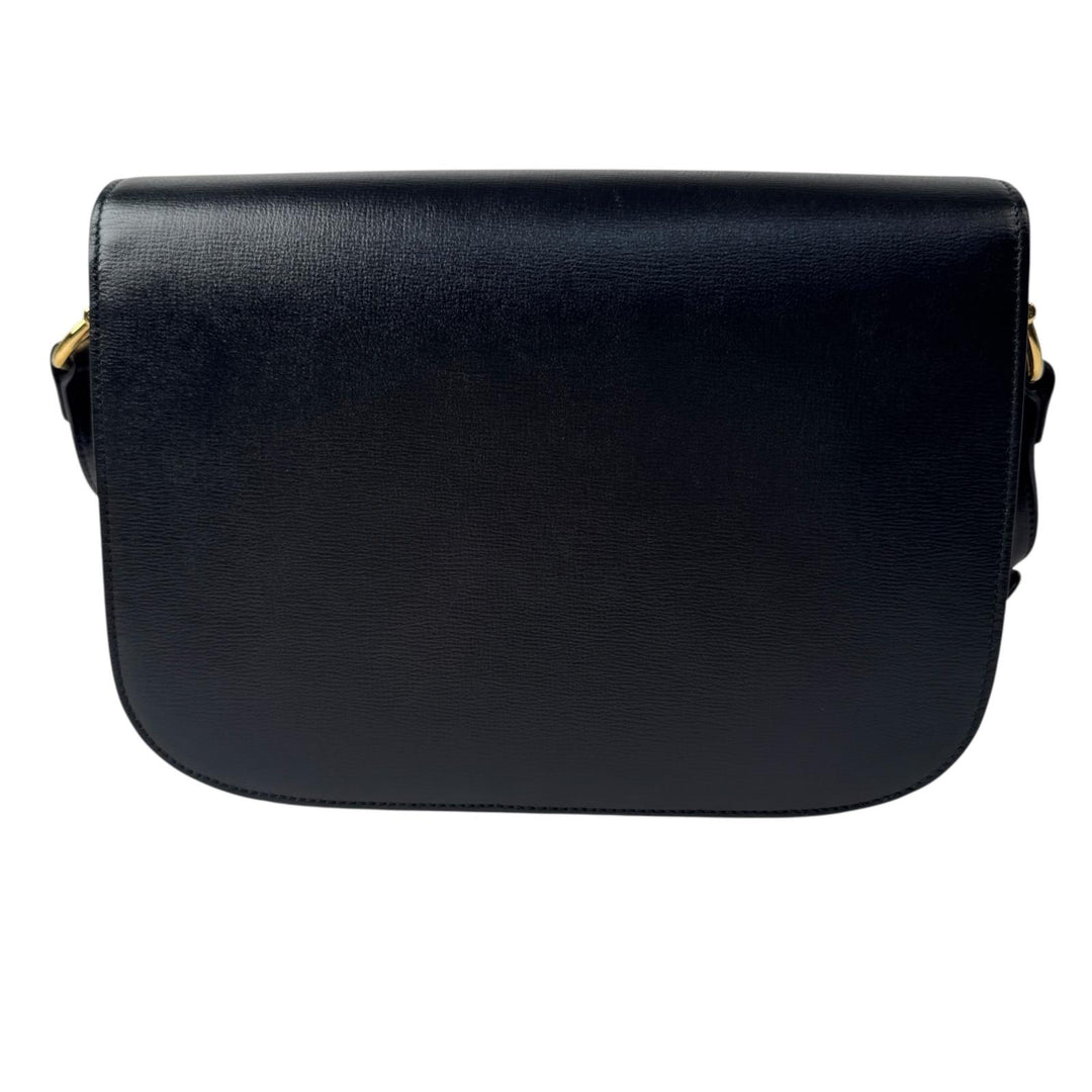 新品同様 グッチ GUCCI ホースビット 1955 ショルダーバッグ ブラック 602204 レディース
