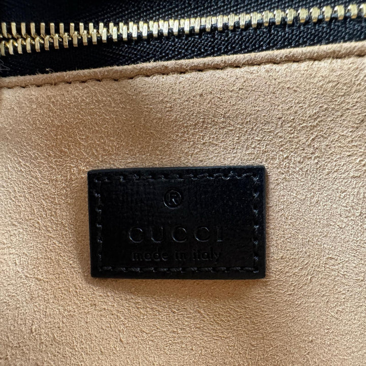 新品同様 グッチ GUCCI ホースビット 1955 ショルダーバッグ ブラック 602204 レディース