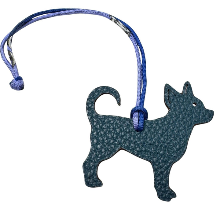 エルメス HERMES プティアッシュ チワワ チャーム リバーシブル 犬 レディース