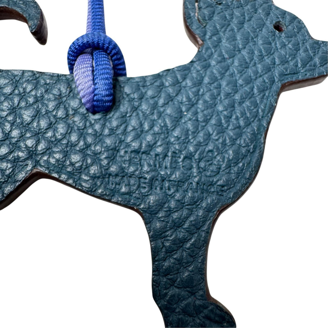 エルメス HERMES プティアッシュ チワワ チャーム リバーシブル 犬 レディース
