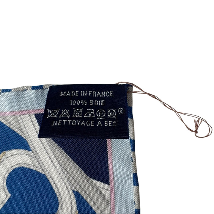 エルメス HERMES カレ45 スプリングス リミックス シルク スカーフ ガヴロッシュ レディース
