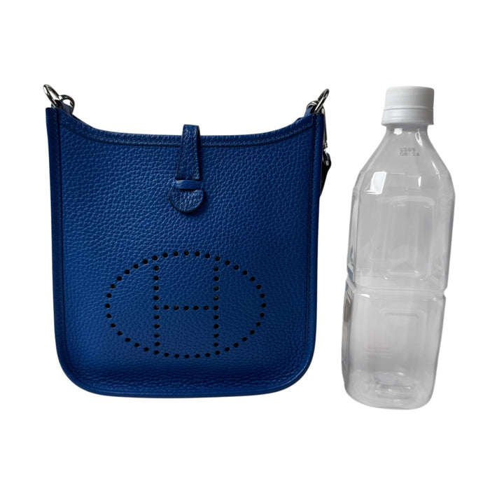 エルメス HERMES エヴリン アマゾン TPM ブルーゼリージュ C刻印 ショルダーバッグ 斜めがけ クロスボディ レディース