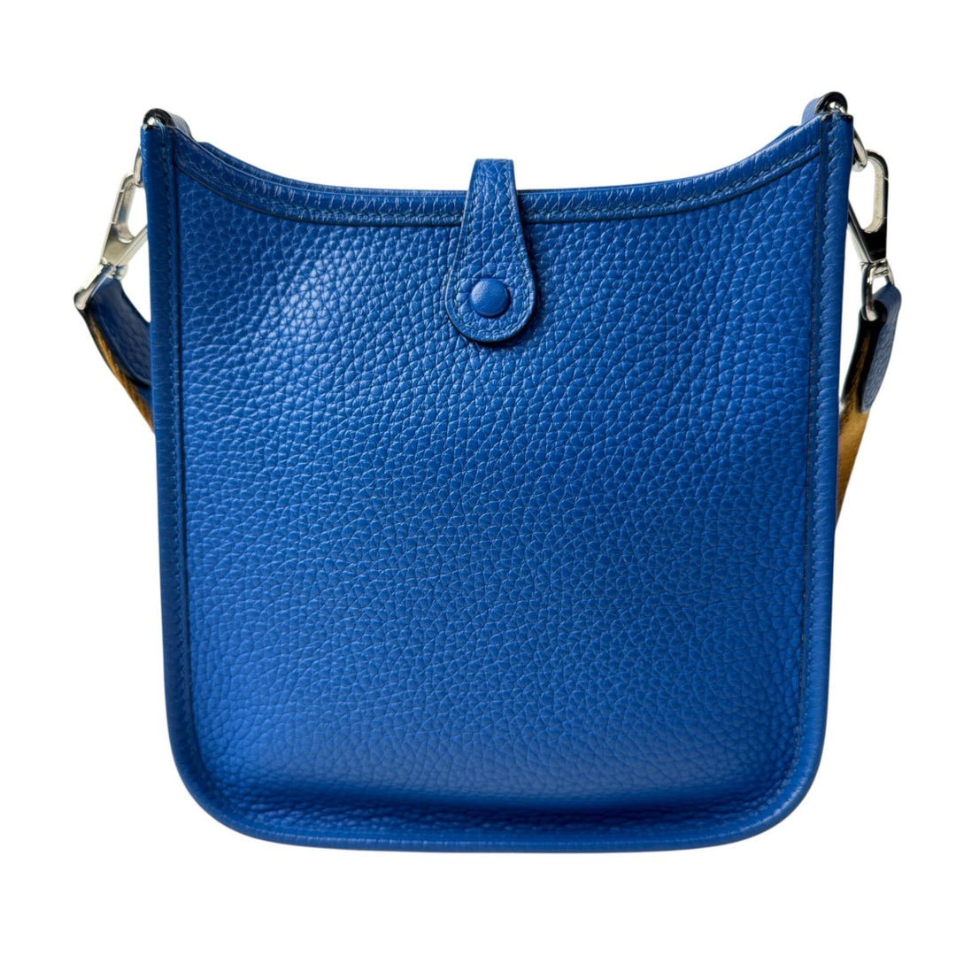 エルメス HERMES エヴリン アマゾン TPM ブルーゼリージュ C刻印 ショルダーバッグ 斜めがけ クロスボディ レディース