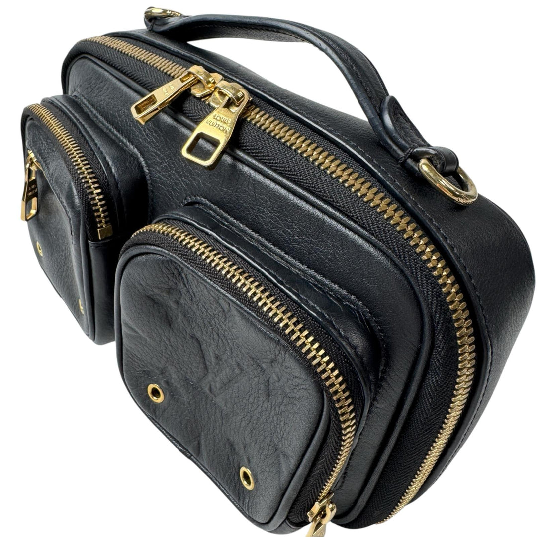 ルイヴィトン LOUIS VUITTON ユーティリティ M80450 IC モノグラムアンプラント ショルダーバッグ 斜めがけ クロスボディ レディース