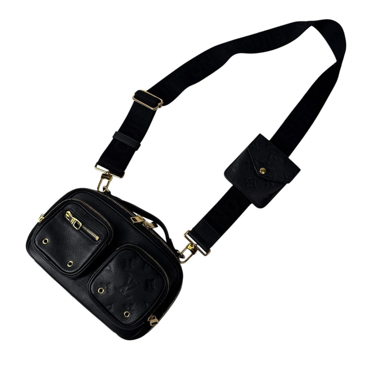 ルイヴィトン LOUIS VUITTON ユーティリティ M80450 IC モノグラムアンプラント ショルダーバッグ 斜めがけ クロスボディ レディース
