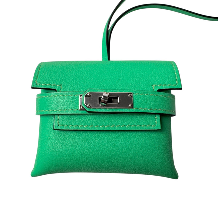 新品 エルメス HERMES ケリー フェスティバル ヴェールコミック バッグチャーム K刻印 レディース