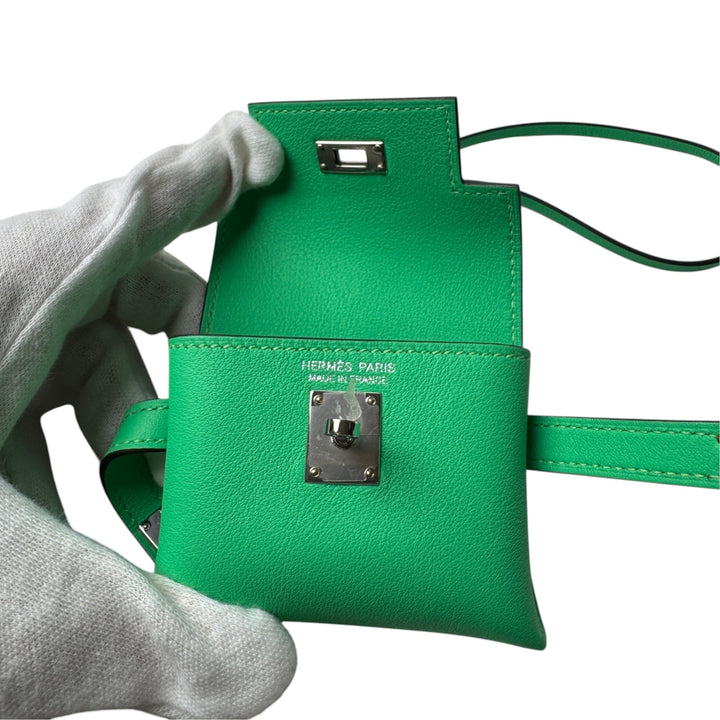 新品 エルメス HERMES ケリー フェスティバル ヴェールコミック バッグチャーム K刻印 レディース