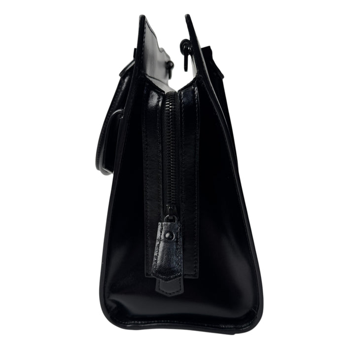 美品 サンローラン Saint Laurent アップタウン 2way ショルダーバッグ ハンドバッグ 斜めがけ クロスボディ レディース