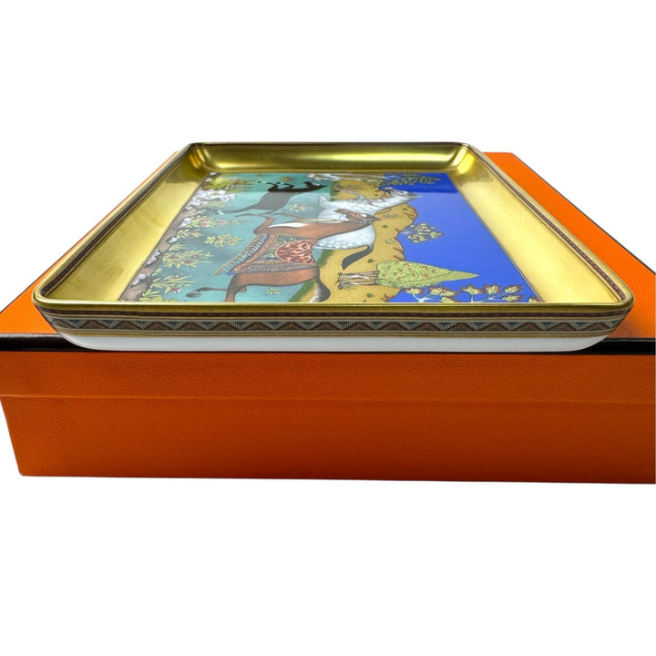 新品 エルメス HERMES シュヴァルドリアン ヴィドポッシュ トレー K刻印