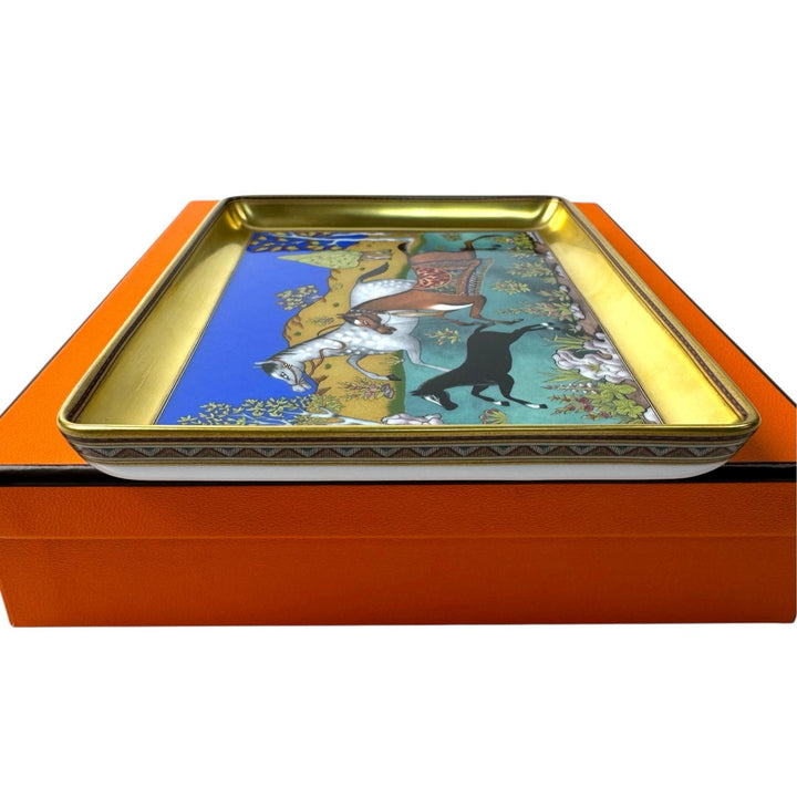 新品 エルメス HERMES シュヴァルドリアン ヴィドポッシュ トレー K刻印