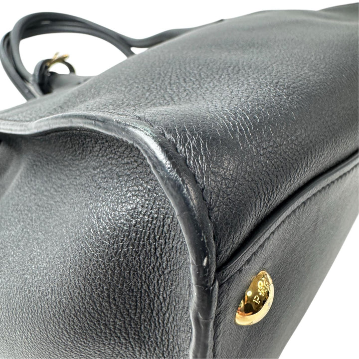 プラダ PRADA ミディアム ソフトグレイン レザー トートバッグ 1BG537 肩がけ レディース
