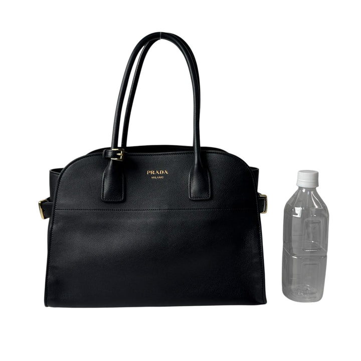 プラダ PRADA ミディアム ソフトグレイン レザー トートバッグ 1BG537 肩がけ レディース