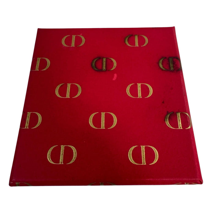 Dior ディオール ベルベット チョーカー クリスタルロゴ 黒 レディース