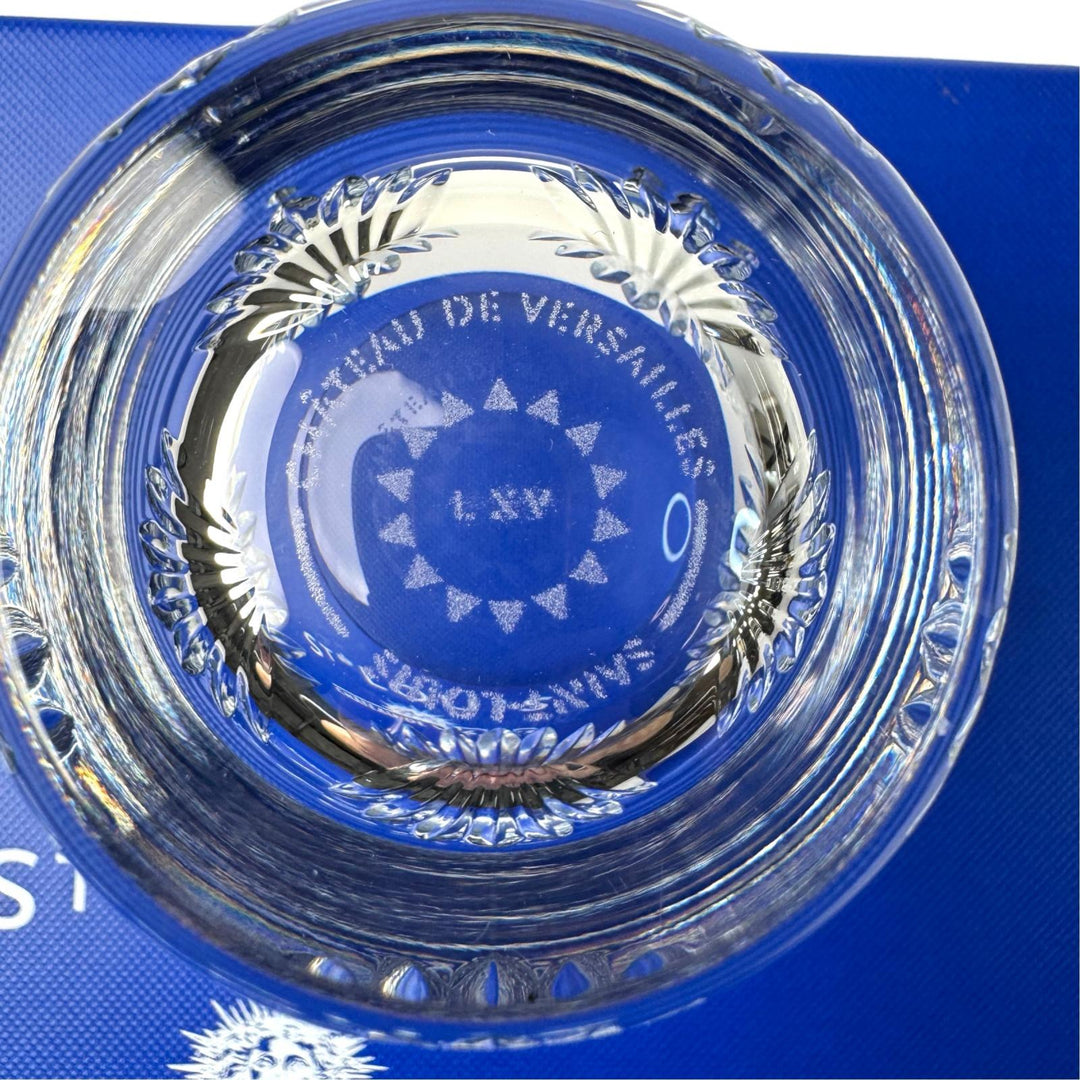 未使用 サンルイ Saint-Louis ヴェルサイユ キングスホールセット タンブラー 4客 エルメス